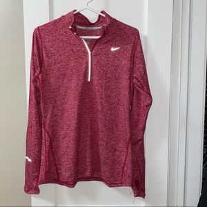 Red Nike Running Top Size M!